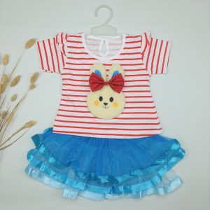 Setelan Baju Anak Perempuan 1 Tahun Atasan Rok Anak 270