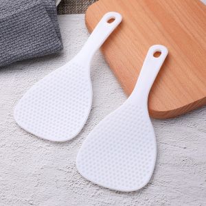 2pcs Rice Paddle - Plastic Food Spoon Scooper Spatula Plastic Serving Spoon Sandok RICE SPOON