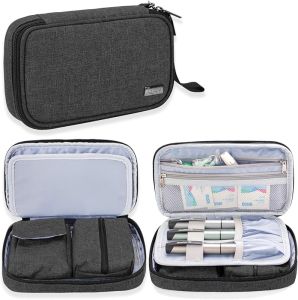 LUXJA Diabetic Supplies Travel Case Storage Bag for Glucose Meter and Other Diabetic Supplies (Bag Only) Black