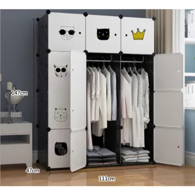 TỦ NHỰA GHÉP THÔNG MINH 12 Ô CHỐNG NƯỚC KHỔ LỚN SÂU 47 CM
