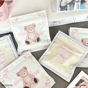 [COD] WEICHENG 10pcs phim hoạt hình kẹo Cookie tự niêm phong lưu trữ túi sáng tạo Snack Búp bê đồ chơi mù hộp Túi Quà Tặng May Mắn Túi quà tặng bất ngờ Túi