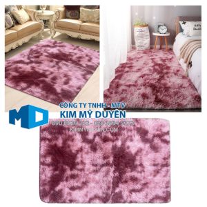 Thảm lông chụp hình sản phẩm màu hồng loang (80cm x 120cm)