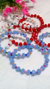 TERBARU [COD] Gelang Wanita Dewasa/Gelang Kristal Ceko Doff