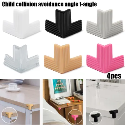 4PCS Children Baby Safety Desk Corner Guards Anticollision Strip Table Corner Protector Edge Protection