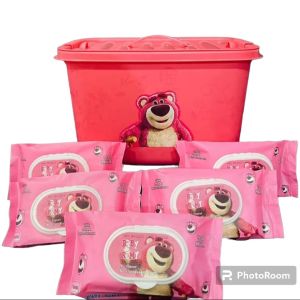 [TẶNG THÙNG]10 gói khăn giấy ướt Phú Đạt CHÍNH HÃNG 120 tờ ko mùi ko hóa chấttặng kèm thùng nhựa siêu dễ thương/Khăn ướt cho bé