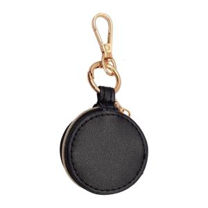 Du lịch thân thiện với chủ Keychain tổ chức với khóa kéo trơn và mềm cao cấp lót cho các phụ kiện