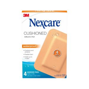 Hộp 4 miếng gạc vô trùng chống thấm nước Nexcare 3M AWP34 sản xuất tại Mỹ