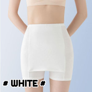 Tik Tok Hotsale Seluar Dalam Wanita Dua Lapis Women Double Layer Ice Silk Safety Pants With Compartments Cover Blocking Private Parts 冰丝无痕双层防走光女生安全打底裤 Ready Stock 107773 - BB BabyShop