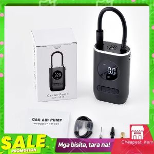 Rechargeable Air Compressor – Lightweight Portable Intelligent Display 12V para sa Kotse Motorcycle at Air Beds!