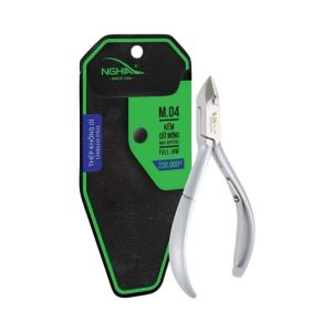 Kềm cắt móng Kềm Nghĩa thép không gỉ chuyên dụng M.04 lưỡi kềm sắc mỏng bén ngọt độ bền lâu dài OK291