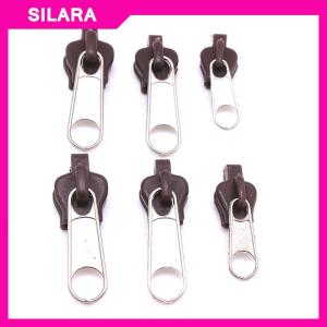 SILARA 6pcs Instant Zipper Universal Instant Fix Zipper Repair Kit Replacement Zip Slider for DIY Sew