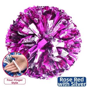NEXTYOO Nhiều màu sắc Trò chơi trẻ em Pom Poms PET 30cm Quả bóng cổ vũ Chất lượng cao Đi nào đạo cụ! Đội cổ vũ giá rẻ và thực tế Đồ dùng câu lạc bộ