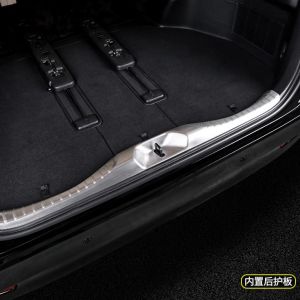 JBI PLUS TOYOTA VELLFIRE ALPHARD AGH30 2015-2021 Rear Bumper Guard Trunk Protector Stainless Steel