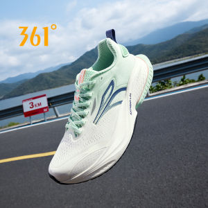 [0-10KM] 361 Degrees Fierce Max รองเท้าวิ่งตาข่ายของผู้ชายรองเท้าวิ่งที่มีน้ำหนักเบารองเท้าผ้าใบน้ำหนักเบา672522225