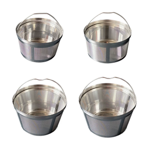 Generic Coffee Basket Nonrust Steel Fine Meshes Screen Durable Construction Suitable with Most Brewer