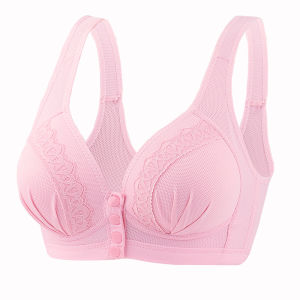 [HI] Bra Seamless Push Up Nirkabel Gesper Depan 368 Busa Tipis Cup BC Wanita Paruh Baya dan Tua