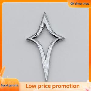 ✨QK shop✨ Y2K Star Geometric Essential Icon Carabiner Keychain Car Key Ring Gothic Backpack Decor