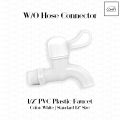 Multipurpose Plastic PVC Spigot Faucet with or w/o Hose Connector Gripo. 