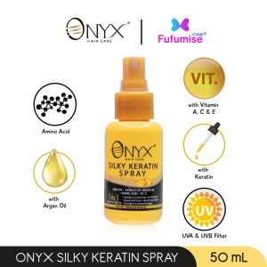 ONYX Hair Care 5in1 Leave in Spray 50ml | Hair Spray | Serum Rambut | Vitamin Rambut
