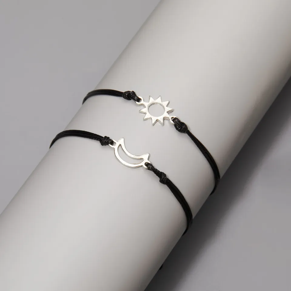 Fashionable Japanese Cotton Rope Couple Bracelet 
