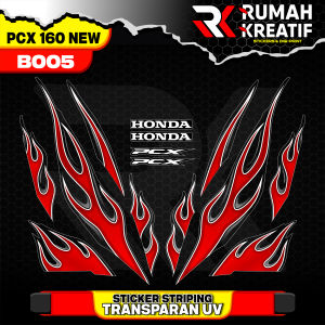 Stiker Striping PCX 160 S Trasparan Bening Decal Stiker Honda PCX 160 2024