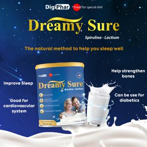 Dreamy Sure Milk Spirulina Lactium Helps To Sleep Well Strengthen Bones And Insomnia 400g Date 2026