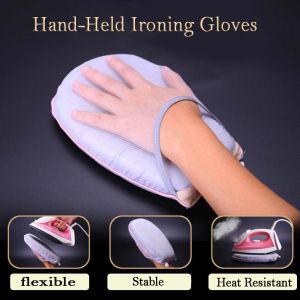DFIUG Durable Folds T-shirts Hand-Held Mini Garment Ironing Pad Ironing Board Holder Ironing Gloves Heat Resistant