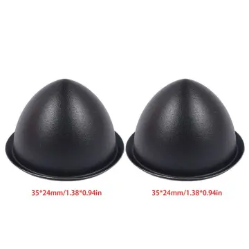 Capuchons Anti-poussière Pour Haut-parleur – Lot De 2, Diamètre 35 à 75 Mm, En PP Noir