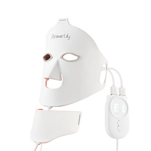 foreverlily LED Facial Mask Electric LED Therapy Mask Facial Skin Rejuvenation Photon Face light Therapy Wrinkle Acne care