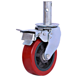 Scaffolding Rubber Wheel Heavy Duty/ Scaffolding Caster Wheel 6 Inches and 8 Inches