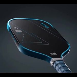 T700 Carbon Fiber Pickleball Paddle USAPA Certified Matte Textured Finish High-Elasticity Tournament-Grade Paddle & Ball Set