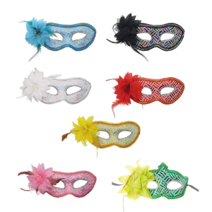 Masquerades Mặt Nạ Venetian Mặt Nạ Tiệc Tùng Hoa Hoa Mặt nạ lễ hội Mardi Gras Với dây đai điều chỉnh Cho Phụ Nữ Lễ Hội Mặt Nạ Prom