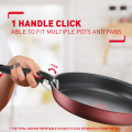 Tefal Ingenio Daily Chef Red Frypan Stackable Non-Stick Cookware (28cm). 