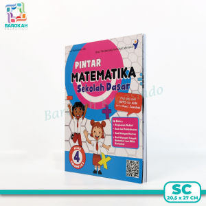 Original 100 % Buku Soal Pembahasan Lengkap Kunci Jawaban Pintar Matematika Kelas 4 Sd/Mi Vol 1&2