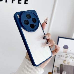 Hybrid PC+TPU Case For VIVO X300 Pro VivoX300 300Pro 5G Phone Case Fashion Transparent Frosted Skin-friendly Shockproof Back Cover For VivoX300 Pro 5G