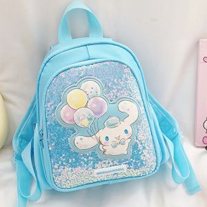 (SG Seller) Children School Bag Kids Girls Kindergarten Schoolbag Sanrio Kuromi Melody Girls Backpack Girls Gift #1367 -WJ31