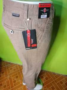 Pants Katun Premium Slim Fit Full Length untuk Gaya Bisnis dan Hangat