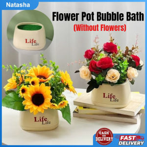 Plastic Belt Foam Flocking Complete Set Of Small Flowerpots Mini Vases Flower Arrangement Table Decorations