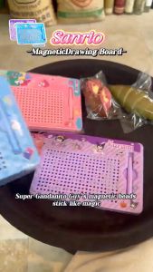 Kuromi Magnetic Steel Ball Drawing Board2in1 Sanrio Decompression Magnetic PuzzleToyEducationalToy