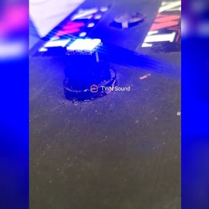 #NewT10 ไฟ LED 12ชิพ T10 ขั้วเสียบ แสงสีน้ำเงิน DC12V. จำนวน 1 คู่ (2หลอด) ส่งจากไทย