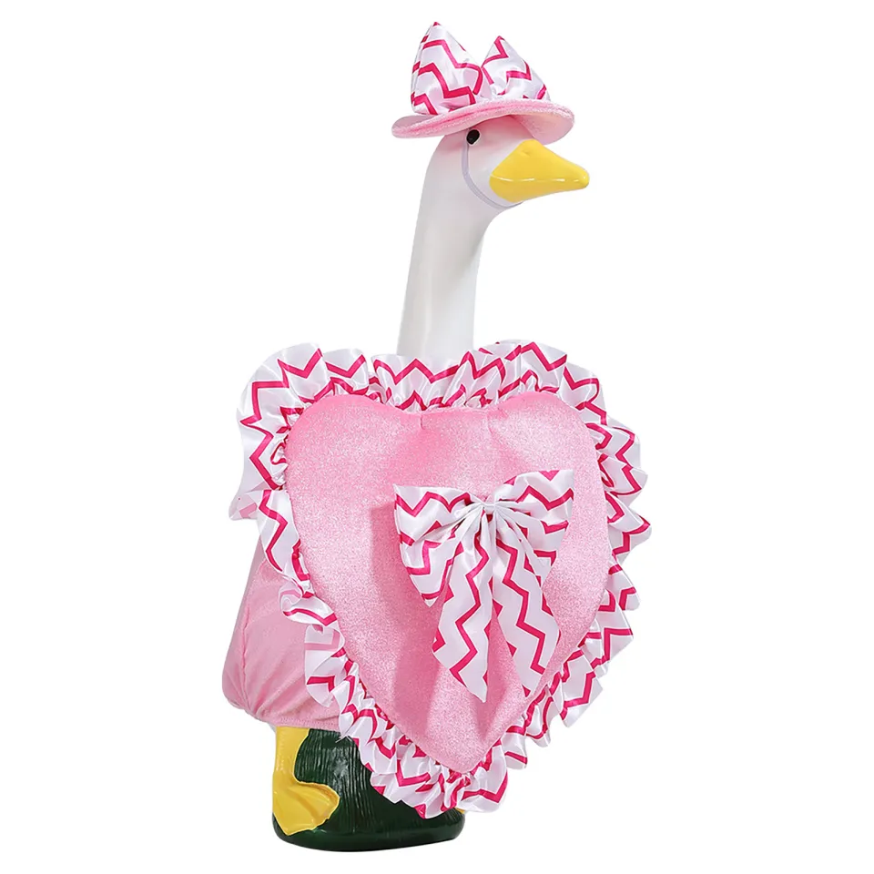 sachin and babi light blue dress Felted holiday goose costume craft project