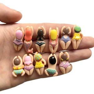 XUANYUAN 11pcs Cartoon ic Fridge Sticker Mermaid Swimmers 3D Refrigerator Stickers Realistic ic Resin Fridge Sticker Gifts