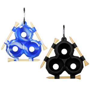 ที่ใส่ลูกกอล์ฟซิลิโคนแบบนิ่มพกพาฝาครอบป้องกันที่วางลูกกอล์ฟสำหรับผู้ชายผู้หญิงติดตั้งง่าย