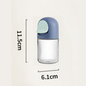 【Buy 1 Free 1】Metered Salt Control Shaker Premium Quality Material Easy to Use for Kitchen Storage Accessories