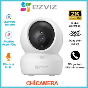 Camera WiFi 4MP Quay Quét EZVIZ H6C Pro 2K+ Có Màu Ban Đêm