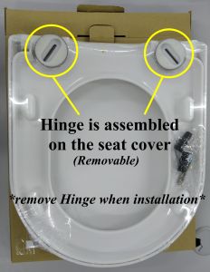 Claytan WC1655 Aquarius Toilet Seat Cover ReplacementWSC9539 #TM (Soft Close)