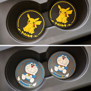 【เคลียร์สต๊อก】2 ชิ้น แผ่นรองแก้วภายในรถยนต์ แผ่นรองแก้ว ของใช้ภายในรถยนต์