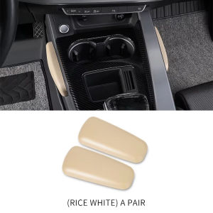 Local 1/2pcs Automotive Leather Knee Pads Car Knee Pads Car Armrest Support Pillow Auto Car Knee Leg Elbow Cushion Soft Arm Cushion