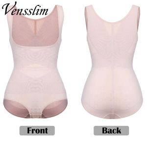 Vemsslim liền mạch đồ tạo hình toàn thân phụ nữ đai nịt bụng làm thon thả tăng cường ôm bụng đồ lót phẳng Gen nịt bụng móc đồ mặc bó sát toàn thân