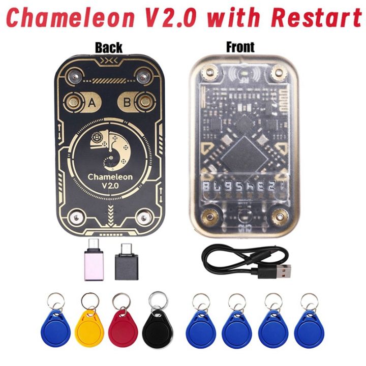 Chameleon V2.0 RFID Smart Chip Reader Emulator Chameleon NFC Duplicator ...